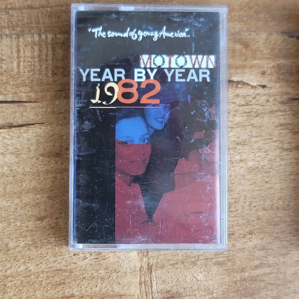 Vtg 1995 Motown Year by Year 1982 Cassette Tape The Sound of Young America
